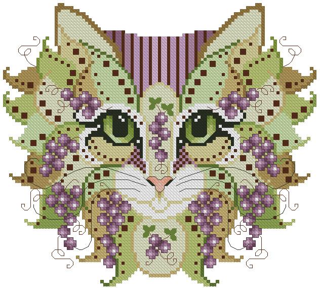 Colorful Cats Grapevine